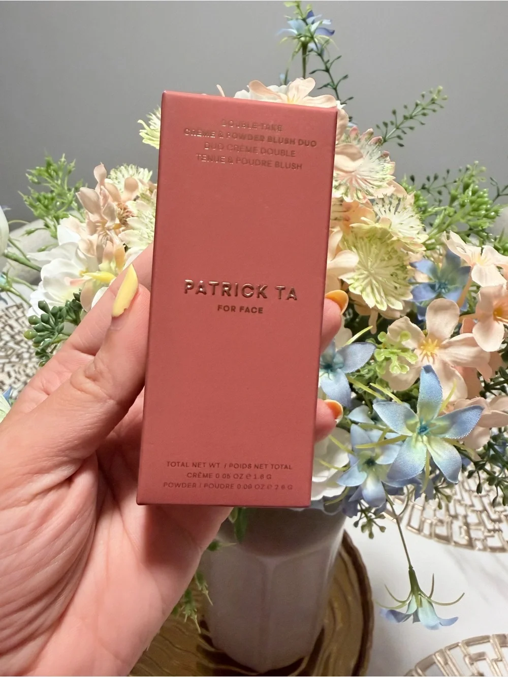 Patrick Ta Mini Creme and Powder Blush Duo - She Left Me On Red